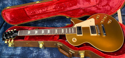 NEW ! 2024 Gibson Les Paul 50's Standard Bizarre Guitar 50th Anniversary Limited Edition All Gold Top, Back & Neck - Upgraded 57 Classic Pick-Ups - Speed Knobs - Titanium Saddles - Authorized Dealer - G03513 - 9.7 lbs!