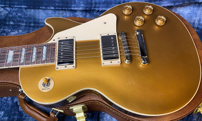 NEW ! 2024 Gibson Les Paul 50's Standard Bizarre Guitar 50th Anniversary Limited Edition All Gold Top, Back & Neck - Upgraded 57 Classic Pick-Ups - Speed Knobs - Titanium Saddles - Authorized Dealer - G03508 - 10.9lbs!