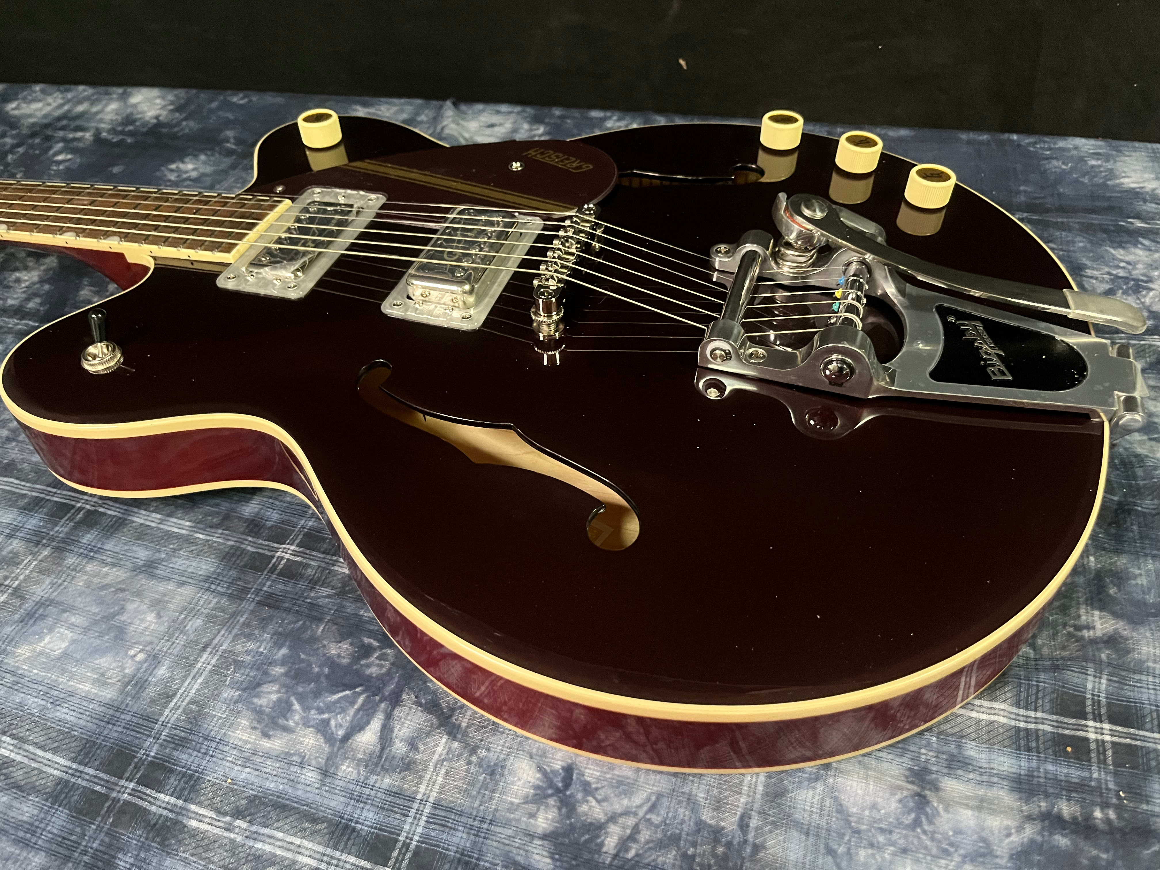 NEW ! 2023 Gretsch G2604T Limited Edition Streamliner Rally II Center Block Bigsby - Two-Tone Oxblood/Walnut Stain - Authorized Dealer 6.9lbs In Stock!!