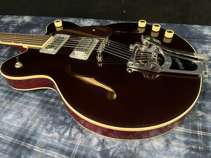 NEW ! 2023 Gretsch G2604T Limited Edition Streamliner Rally II Center Block Bigsby - Two-Tone Oxblood/Walnut Stain - Authorized Dealer 6.9lbs In Stock!!