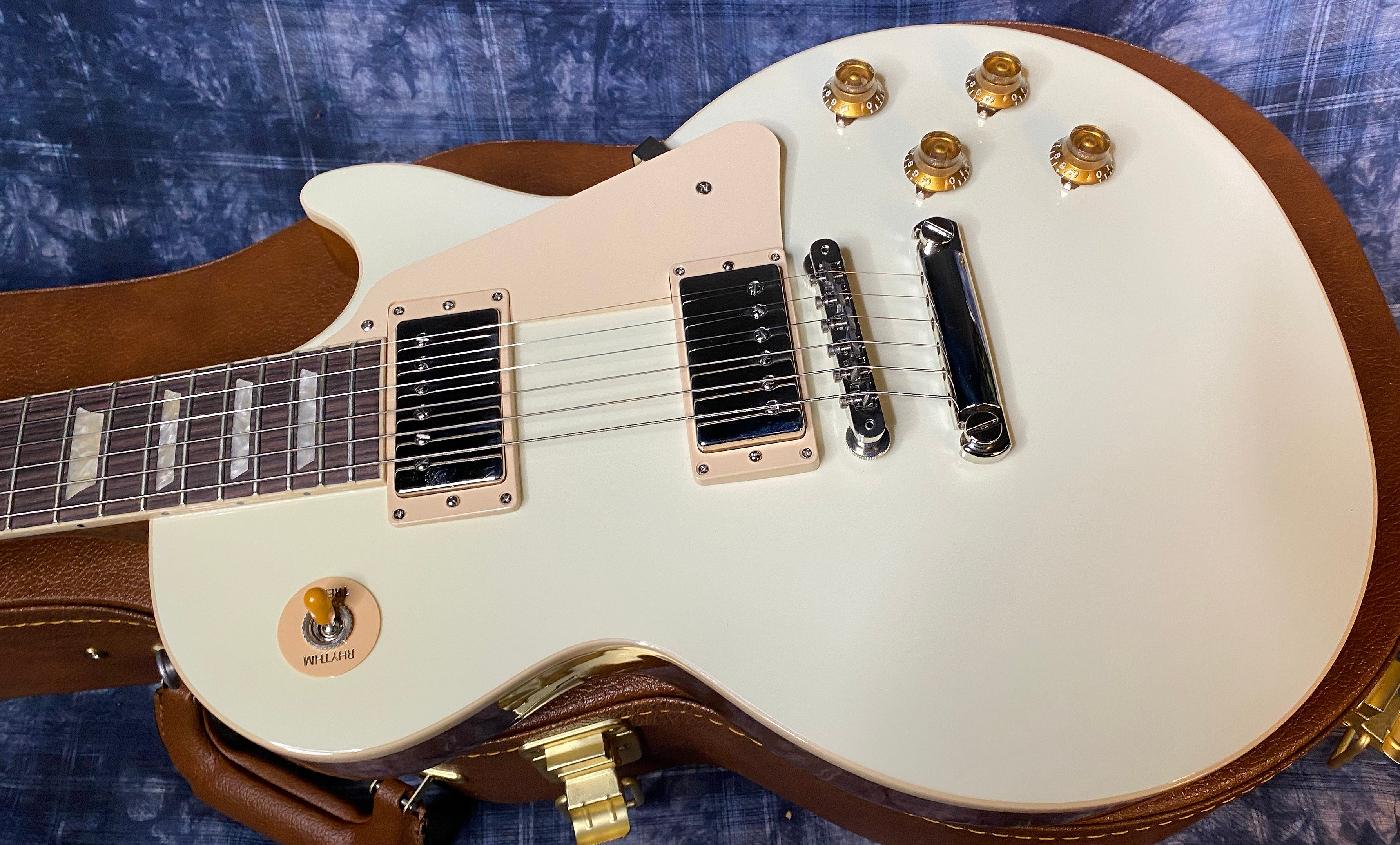 NEW ! 2024 Gibson Les Paul Standard '50s - Classic White Top- Natural Back - Authorized Dealer - In-Stock! 9.2 lbs - G04122