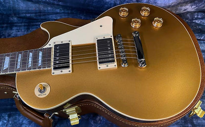 NEW ! 2024 Gibson Les Paul 50's Standard Bizarre Guitar 50th Anniversary Limited Edition All Gold Top, Back & Neck - Upgraded 57 Classic Pick-Ups - Speed Knobs - Titanium Saddles - Authorized Dealer - G03826 - 9.25 lbs