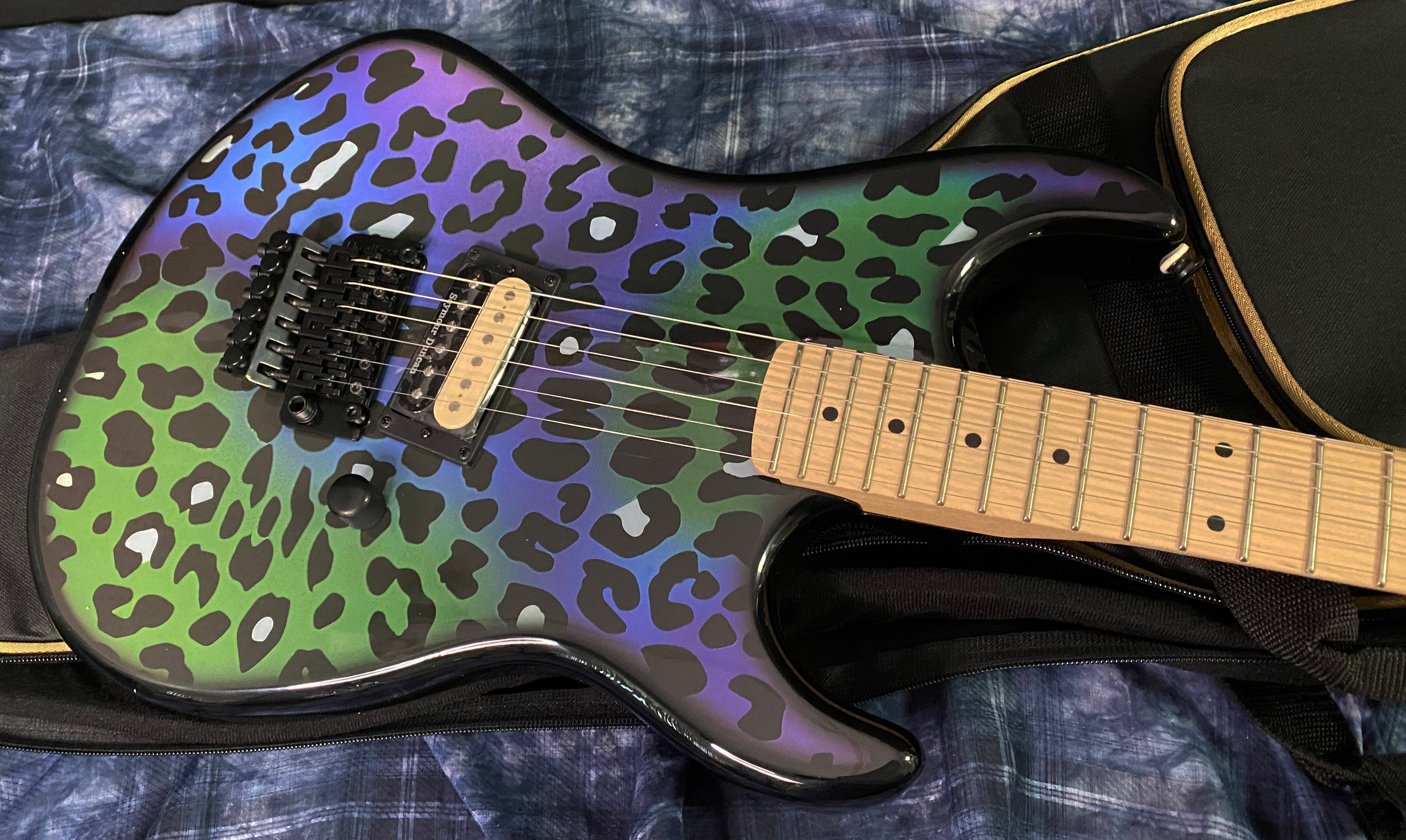 2022 Kramer Baretta Custom Graphics Rainbow Leppard - In-Stock! SAVE!