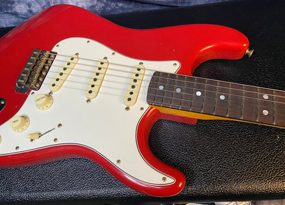 NEW ! 2024 Fender #28 Limited Edition Fat '64 Stratocaster® Journeyman Relic 3A Rosewood Fingerboard - Aged Dakota Red - Authorized Dealer - 7.8lbs - Serial #: L11636