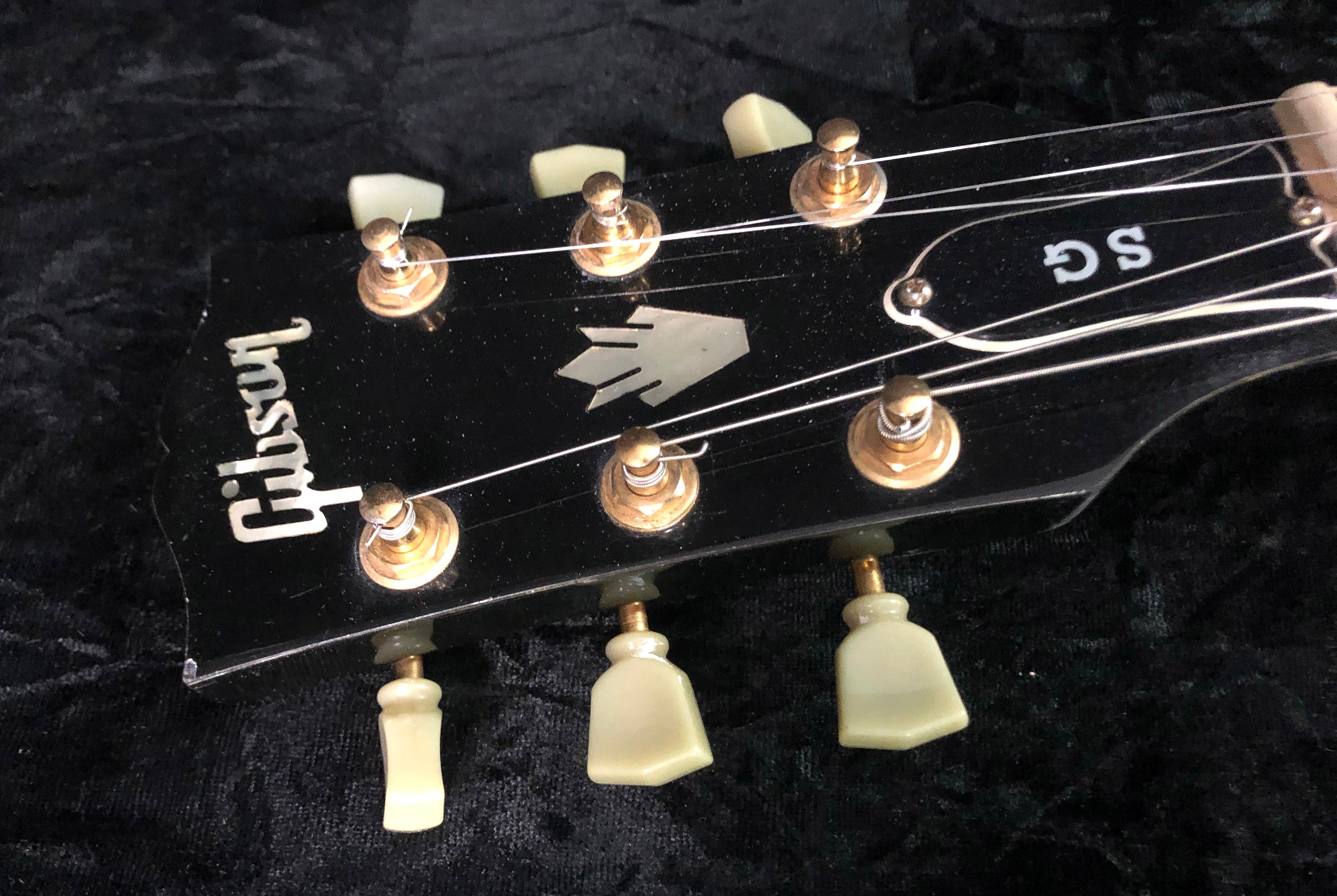 1993 Gibson Custom Shop SG - Metallic Green Finish - From Our Vault! - New Gibson USA Tan Hardshell Case - Serial # 91773386