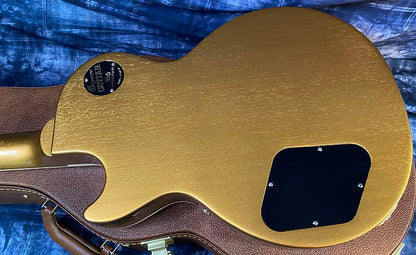 NEW ! 2024 Gibson Les Paul 50's Standard Bizarre Guitar 50th Anniversary Limited Edition All Gold Top, Back & Neck - Upgraded 57 Classic Pick-Ups - Speed Knobs - Titanium Saddles - Authorized Dealer - G03811 - 9.4 lbs