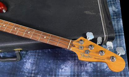 1983 Fender USA Precision Bass - Sienna Sunburst - Only 8.1lbs! Hardshell Case - From Our Vault!