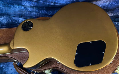 NEW ! 2024 Gibson Les Paul 50's Standard Bizarre Guitar 50th Anniversary Limited Edition All Gold Top, Back & Neck - Upgraded 57 Classic Pick-Ups - Speed Knobs - Titanium Saddles - Authorized Dealer - G03762 - 10 lbs