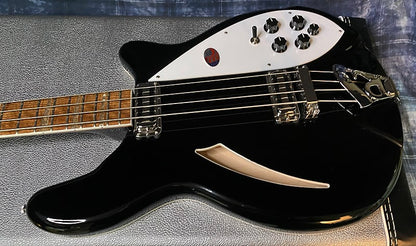 NEW ! 2024 Rickenbacker 4005V Jet Glo JG Jetglo Semi-Hollow Body Bass - Authorized Dealer - In-Stock! 8.8 lbs - G03971