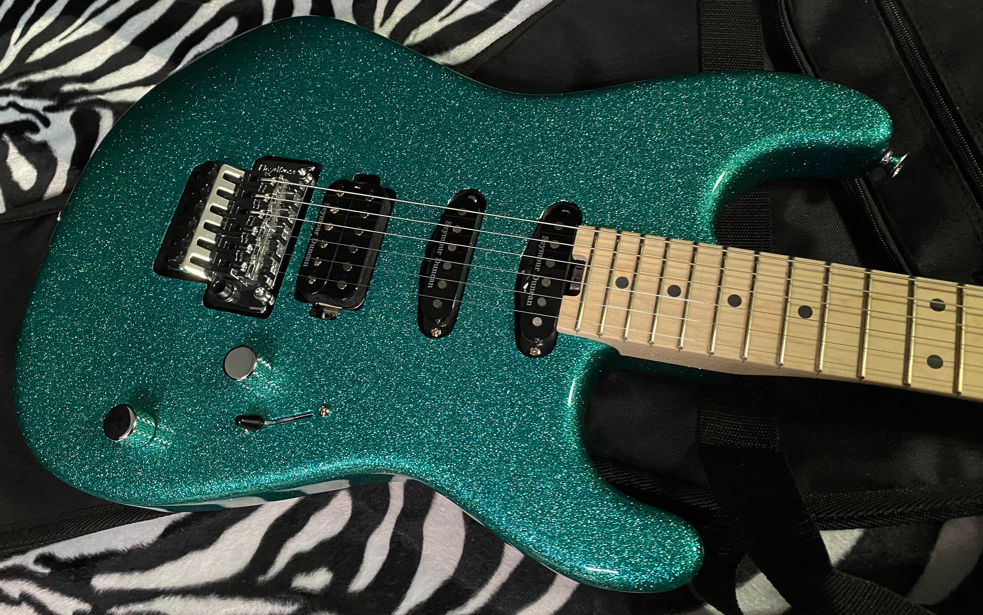 NEW! 2023 Pro-Mod San Dimas Style 1 HSS FR M Limited Edition - Aqua Flake - Authorized Dealer - In-Stock! G01192 - 8.5lbs