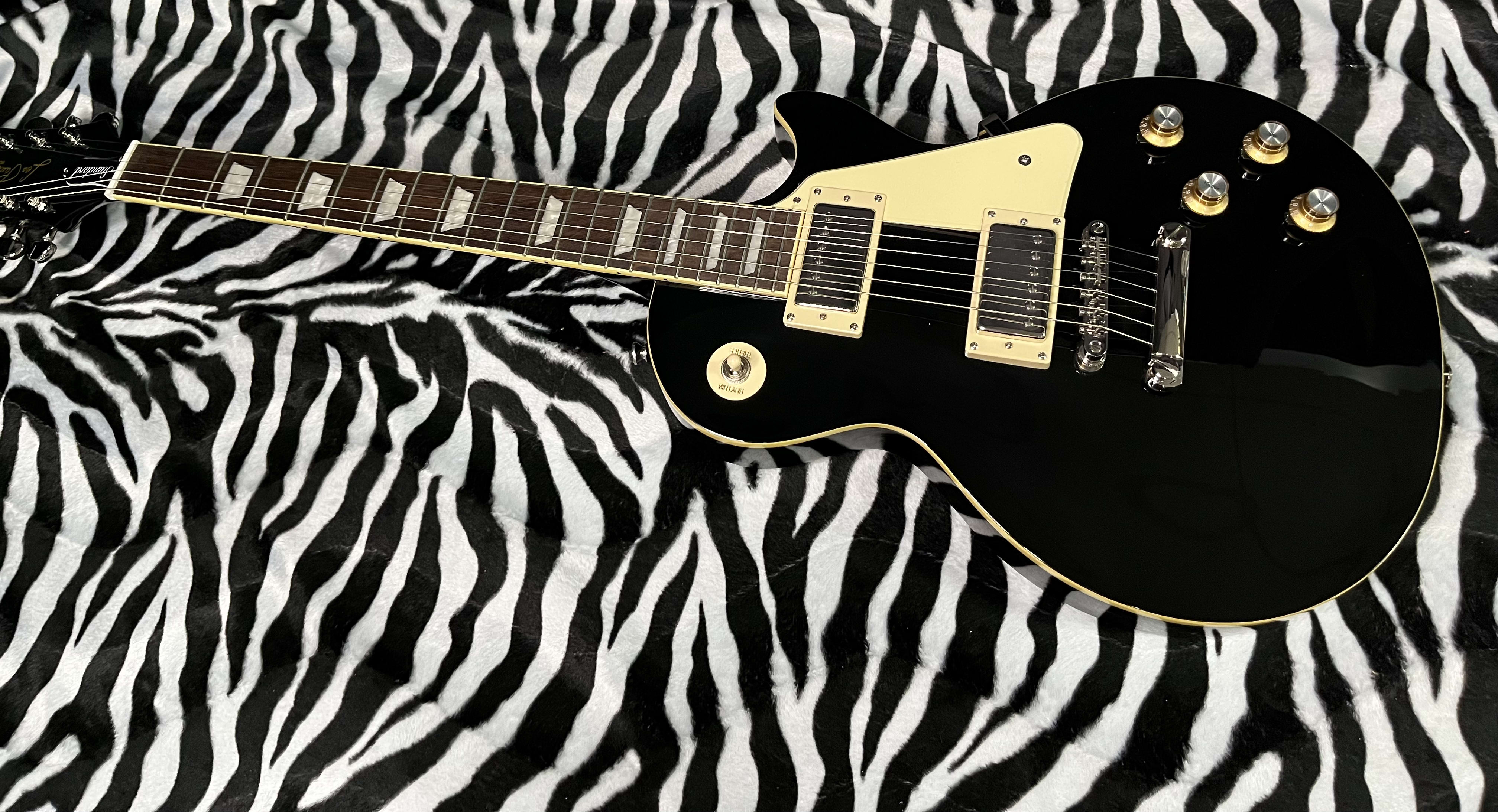 New 2023 Epiphone Les Paul Standard '60s Ebony 9.3lbs- Authorized Dealer- In Stock! G01668