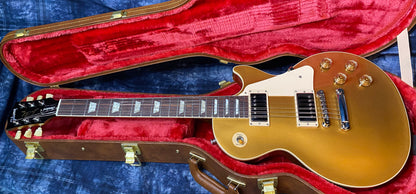 NEW ! 2024 Gibson Les Paul 50's Standard Bizarre Guitar 50th Anniversary Limited Edition All Gold Top, Back & Neck - Upgraded 57 Classic Pick-Ups - Speed Knobs - Titanium Saddles - Authorized Dealer - G03505 - Only 9.4 lbs