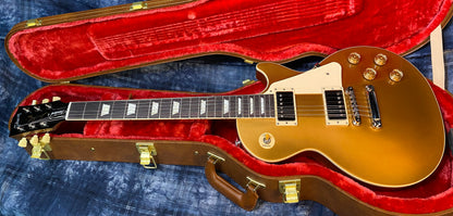 NEW ! 2024 Gibson Les Paul 50's Standard Bizarre Guitar 50th Anniversary Limited Edition All Gold Top, Back & Neck - Upgraded 57 Classic Pick-Ups - Speed Knobs - Titanium Saddles - Authorized Dealer - G03515 - 9.6 lbs!