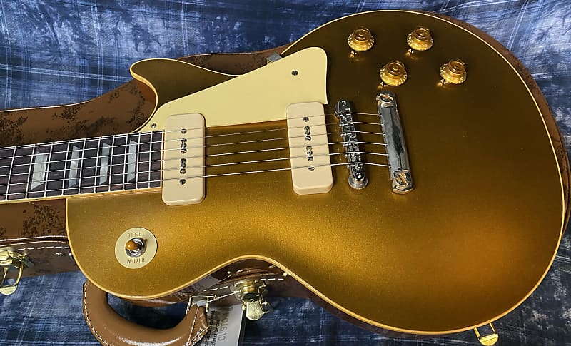 NEW ! 2024 Gibson Custom Shop 1956 Les Paul Goldtop VOS Reissue - 8.8 lbs - Authorized Dealer - G03787