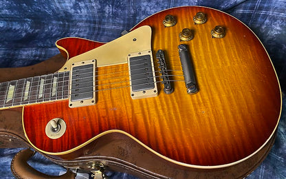 NEW! 2023 Gibson Custom Shop Murphy Lab Limited Edition '59 Les Paul Standard Reissue - Brazilian Rosewood Fretboard - Murphy Burst - Killer Top! Authorized Dealer - 8.2 lbs - G02275