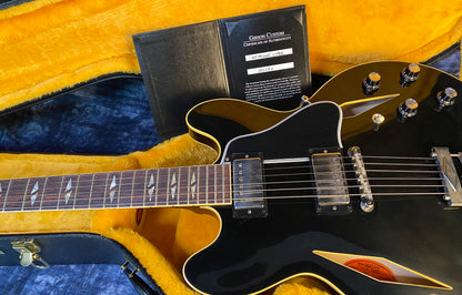 NEW ! 2024 Gibson Custom Shop '64 Trini Lopez Standard - Ebony VOS - Authorized Dealer - In-Stock! 8.4 lbs - G02455