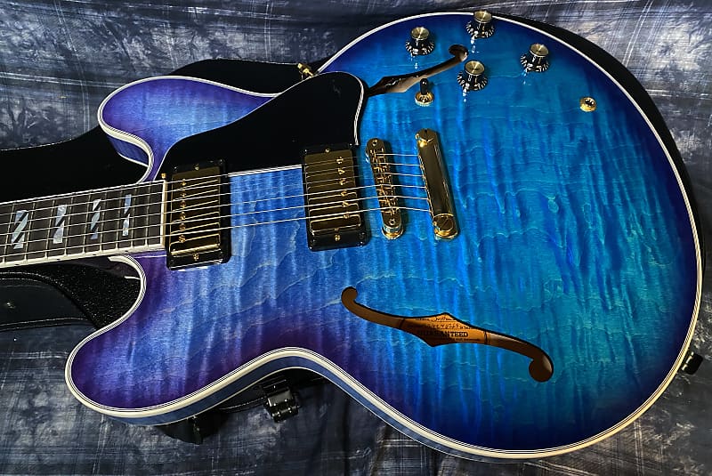 NEW ! 2024 Gibson ES Supreme - Blueberry Burst - Authorized Dealer - 8.4lbs - In-Stock! G03772