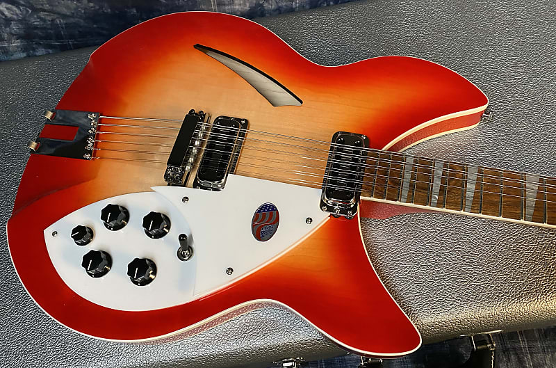 NEW ! 2024 Rickenbacker 360/12C63 C Series 12-String Electric Guitar - FG Fireglo - Authorized Dealer - In-Stock! 7.85 lbs - G04266