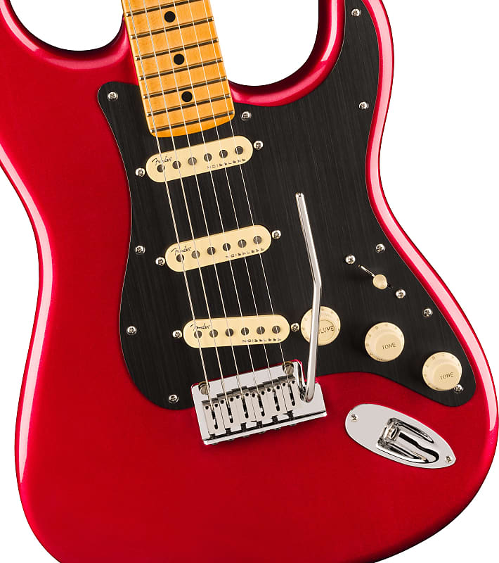 NEW! 2024 Fender American Ultra II Stratocaster - Sinister Red - Authorized Dealer - In-Stock!