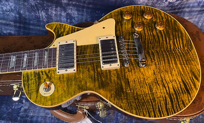 NEW ! 2024 Gibson Custom Shop Dealer Select '59 Les Paul Standard Reissue - Yellow Tiger - Monster Hand Picked Top - 9.3lbs - Authorized Dealer - G03726