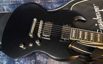 NEW! 2024 Epiphone SG Prophecy Electric Guitar - Aged Jet Black Metallic - Authorized Dealer - 7.5lbs - G03913