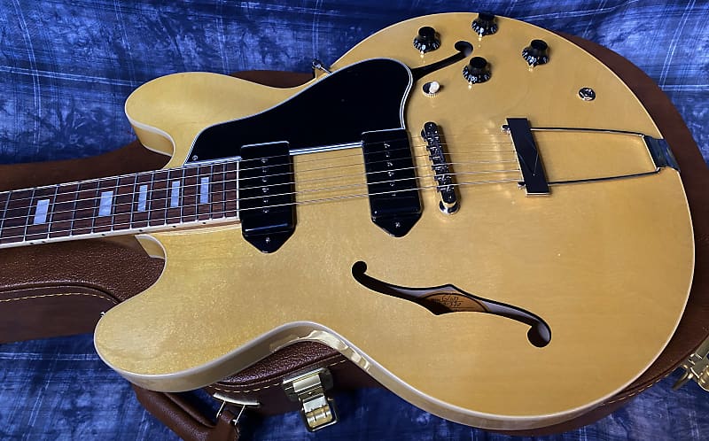 NEW ! 2024 Gibson ES-330 Hollowbody Electric Guitar - Antique Natural - Authorized Dealer - Only 6.35 lbs! G03824