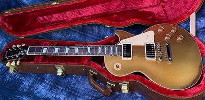 NEW ! 2024 Gibson Les Paul 50's Standard Bizarre Guitar 50th Anniversary Limited Edition All Gold Top, Back & Neck - Upgraded 57 Classic Pick-Ups - Speed Knobs - Titanium Saddles - Authorized Dealer - G03807 - Only 9.1 lbs!