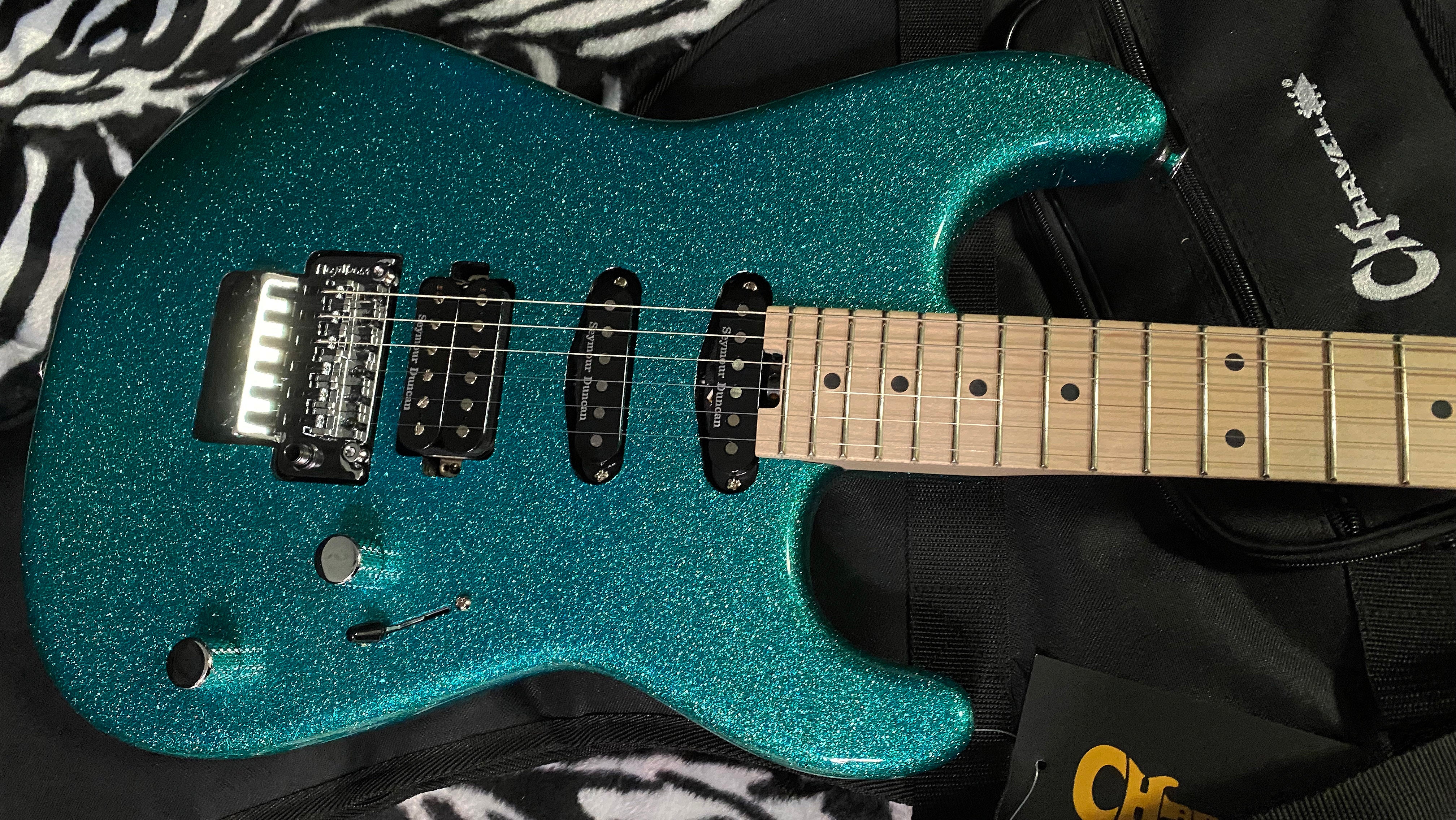 OPEN BOX 2023 Pro-Mod San Dimas Style 1 HSS FR M Limited Edition - Aqua Flake - Authorized Dealer - In-Stock! 8.2lbs - G01193 - SAVE BIG!