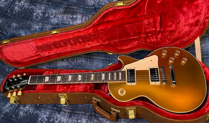 NEW ! 2024 Gibson Les Paul 50's Standard Bizarre Guitar 50th Anniversary Limited Edition All Gold Top, Back & Neck - Upgraded 57 Classic Pick-Ups - Speed Knobs - Titanium Saddles - Authorized Dealer - G03779 - 9.5 lbs!