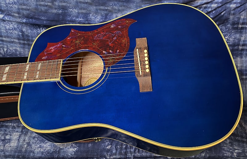 NEW ! 2024 Epiphone Miranda Lambert Bluebird Acoustic-Electric Guitar - Blue Bonnet - Authorized Dealer - 4.9lbs - G03883