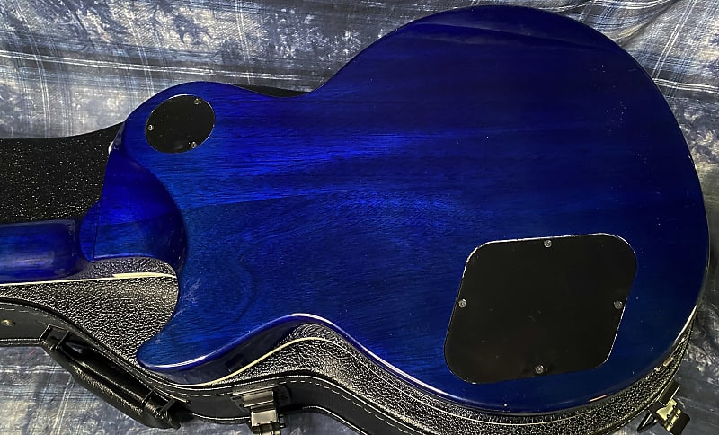 NEW ! 2024 Gibson Les Paul Modern Figured - Cobalt Burst - Beautiful Curly Flame Top! Authorized Dealer - Only 8.3 lbs - G03821