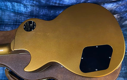 NEW ! 2024 Gibson Les Paul 50's Standard Bizarre Guitar 50th Anniversary Limited Edition All Gold Top, Back & Neck - Upgraded 57 Classic Pick-Ups - Speed Knobs - Titanium Saddles - Authorized Dealer - G03818 - 9.5 lbs