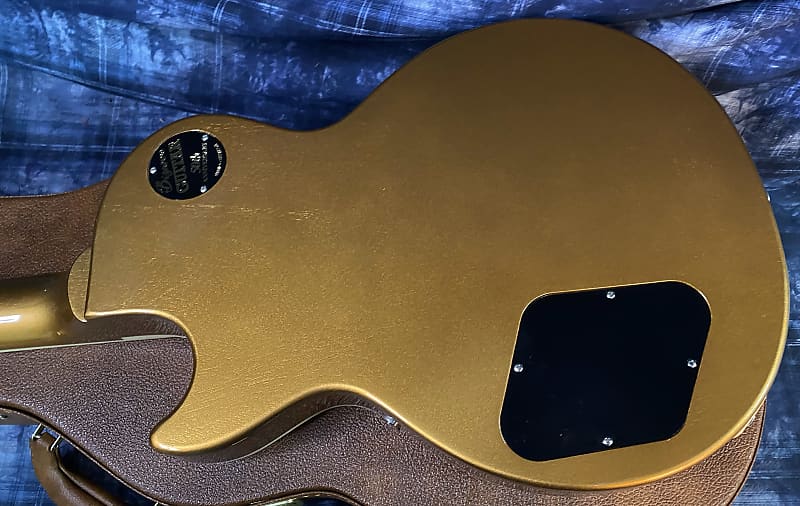 NEW ! 2024 Gibson Les Paul 50's Standard Bizarre Guitar 50th Anniversary Limited Edition All Gold Top, Back & Neck - Upgraded 57 Classic Pick-Ups - Speed Knobs - Titanium Saddles - Authorized Dealer - G03818 - 9.5 lbs