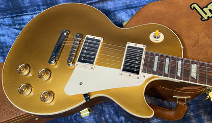 NEW ! 2024 Gibson Les Paul 50's Standard Bizarre Guitar 50th Anniversary Limited Edition All Gold Top, Back & Neck - Upgraded 57 Classic Pick-Ups - Speed Knobs - Titanium Saddles - Authorized Dealer - G03505 - Only 9.4 lbs