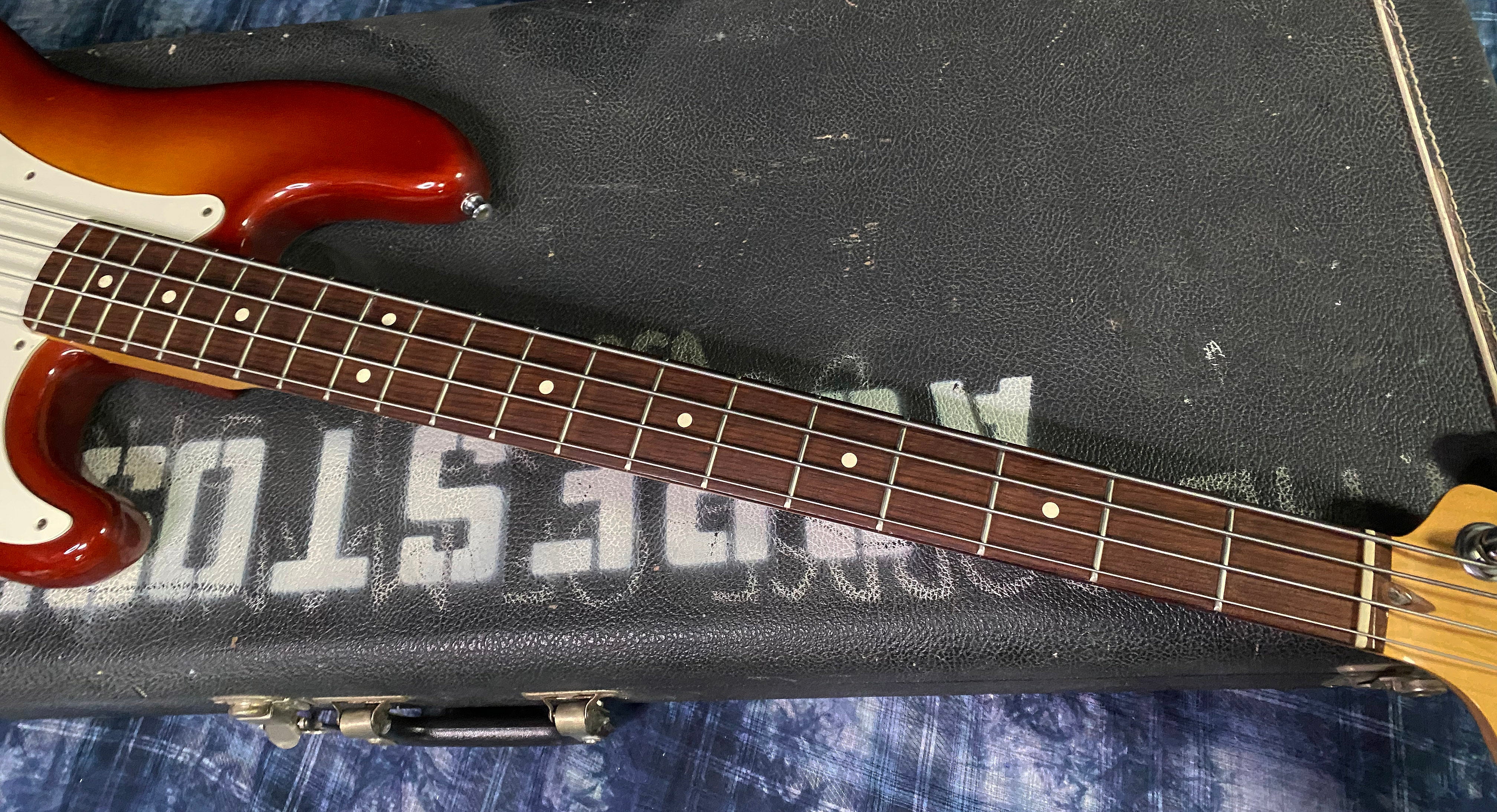 1983 Fender USA Precision Bass - Sienna Sunburst - 9.1lbs! Hardshell Case - From Our Vault!