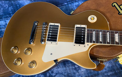 NEW ! 2024 Gibson Les Paul 50's Standard Bizarre Guitar 50th Anniversary Limited Edition All Gold Top, Back & Neck - Upgraded 57 Classic Pick-Ups - Speed Knobs - Titanium Saddles - Authorized Dealer - G03515 - 9.6 lbs!