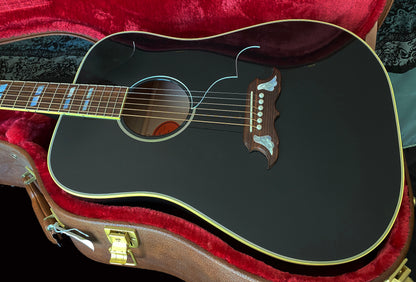 Minty 2023 Gibson Acoustic Elvis Dove Acoustic-Electric Guitar - Ebony - Authorized Dealer - Display Model