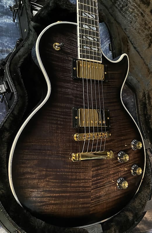 NEW ! 2024 Gibson Les Paul Supreme - Trans Ebony Burst - Authorized Dealer - 8.5 lbs - G03786