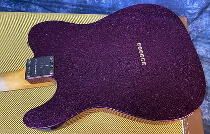 NEW ! 2024 Fender Custom Shop '60 Reissue Telecaster Journeyman Relic - Limited Edition - Magenta Sparkle - Authorized Dealer - Only 7.1lbs - G03936