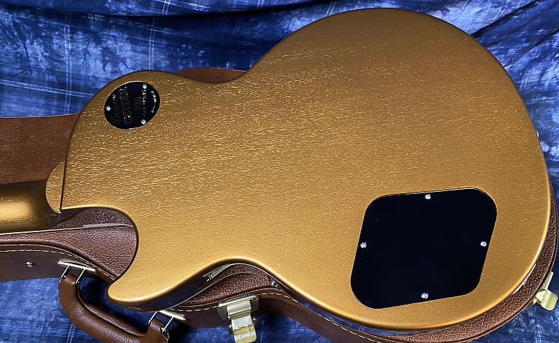 NEW ! 2024 Gibson Les Paul 50's Standard Bizarre Guitar 50th Anniversary Limited Edition All Gold Top, Back & Neck - Upgraded 57 Classic Pick-Ups - Speed Knobs - Titanium Saddles - Authorized Dealer - G03795 - 9.8 lbs