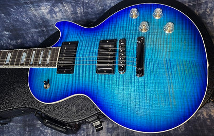 NEW ! 2024 Gibson Les Paul Modern Figured - Cobalt Burst - Beautiful Flame Top! Authorized Dealer - Only 8.25 lbs - G04121