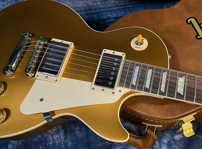 NEW ! 2024 Gibson Les Paul 50's Standard Bizarre Guitar 50th Anniversary Limited Edition All Gold Top, Back & Neck - Upgraded 57 Classic Pick-Ups - Speed Knobs - Titanium Saddles - Authorized Dealer - G03764 - 9.6 lbs