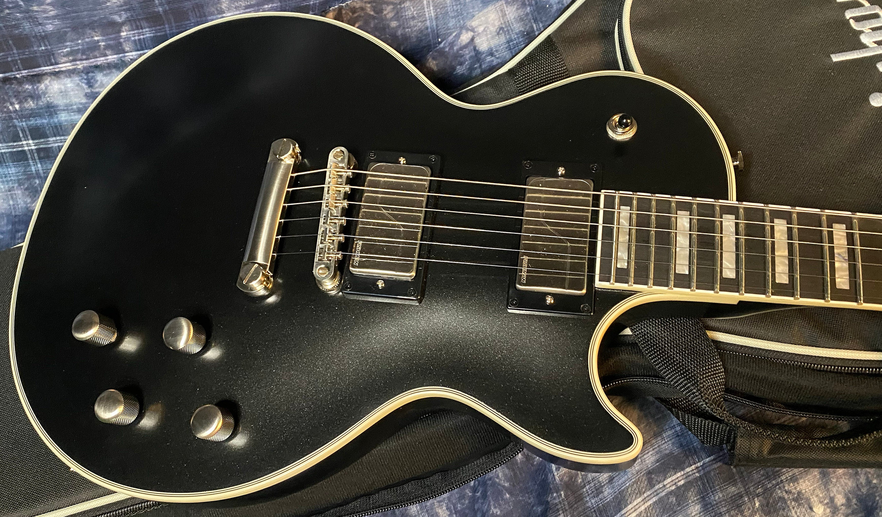 NEW ! 2024 Epiphone Les Paul Prophecy Electric Guitar - Aged Jet Black Metallic - Authorized Dealer - 8lbs - G03523