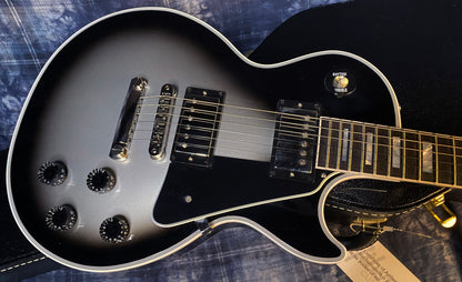 NEW! 2024 Gibson Custom Shop Les Paul Custom - Authorized Dealer - Silverburst - Super RARE! 10.25 lbs of LP Tone! - G03298