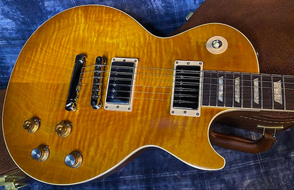 BRAND NEW ! 2024 Gibson Kirk Hammett "Greeny” Les Paul Standard﻿﻿ Greeny Burst - 9 lbs - Authorized Dealer - G03780