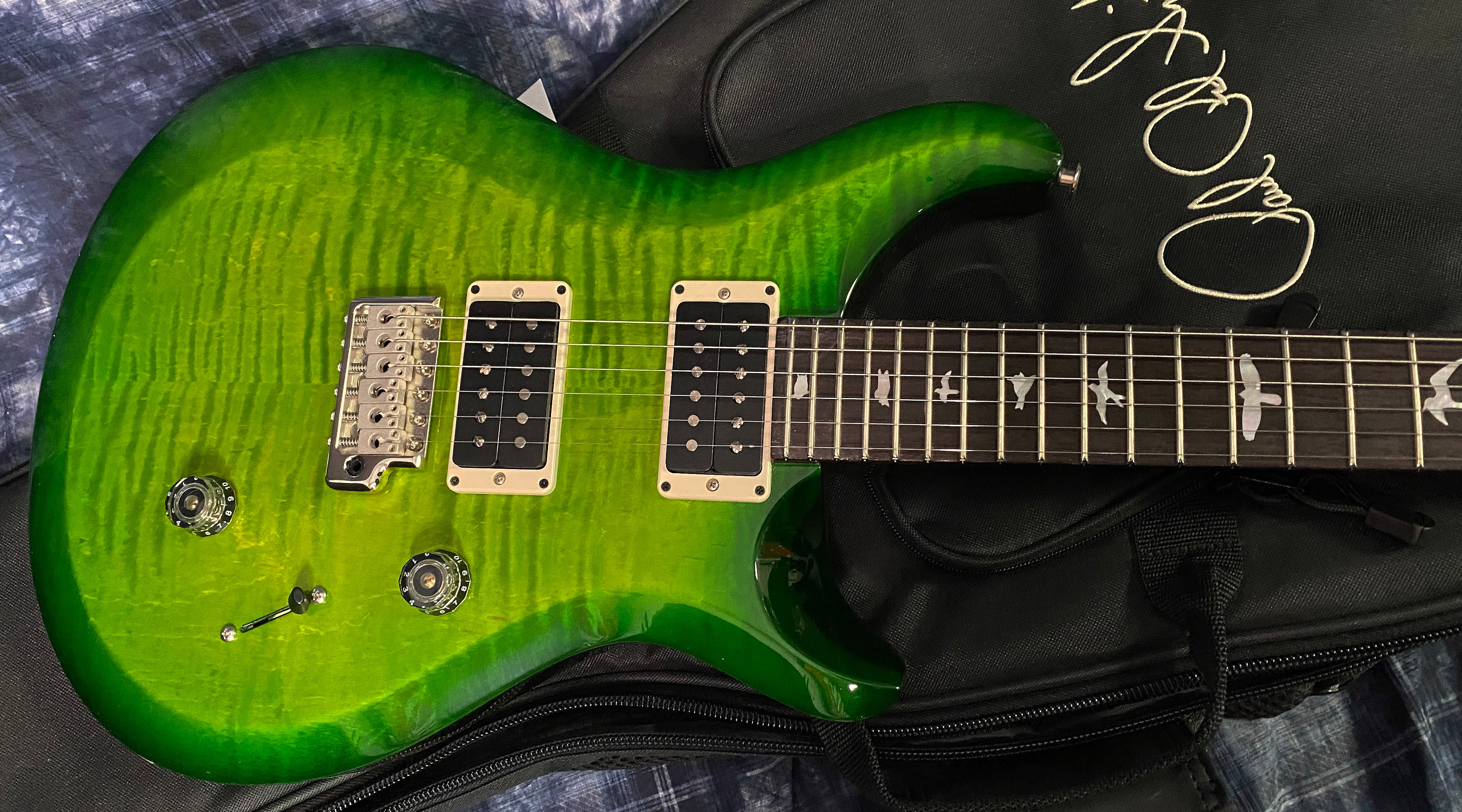 NEW! 2023 PRS S2 Custom 24 CU24 - Eriza Verde - 10th Anniversary - 7.85 lbs - Authorized Dealer! In Stock Ready to Ship! G02182