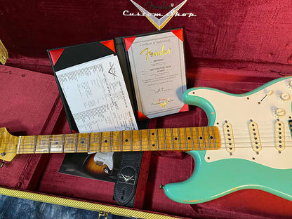 BRAND NEW! 2024 Fender Custom Shop Master Built Todd Krause MBTK - '57 Heavy Relic Stratocaster - Seafoam Green - Authorized Dealer - Only 7.2 lbs - G04060