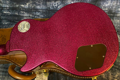 NEW! 2024 Gibson Custom Shop Dealer Select Murphy Lab '57 Les Paul Pink Sparkle Ultra Light Aged - Authorized Dealer - 8.9 lbs - G03940