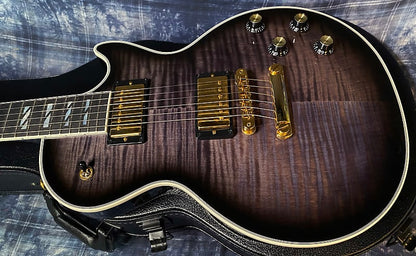 BRAND NEW ! 2024 Gibson Les Paul Supreme - Trans Ebony Burst - Authorized Dealer - 8.6lbs - G03765