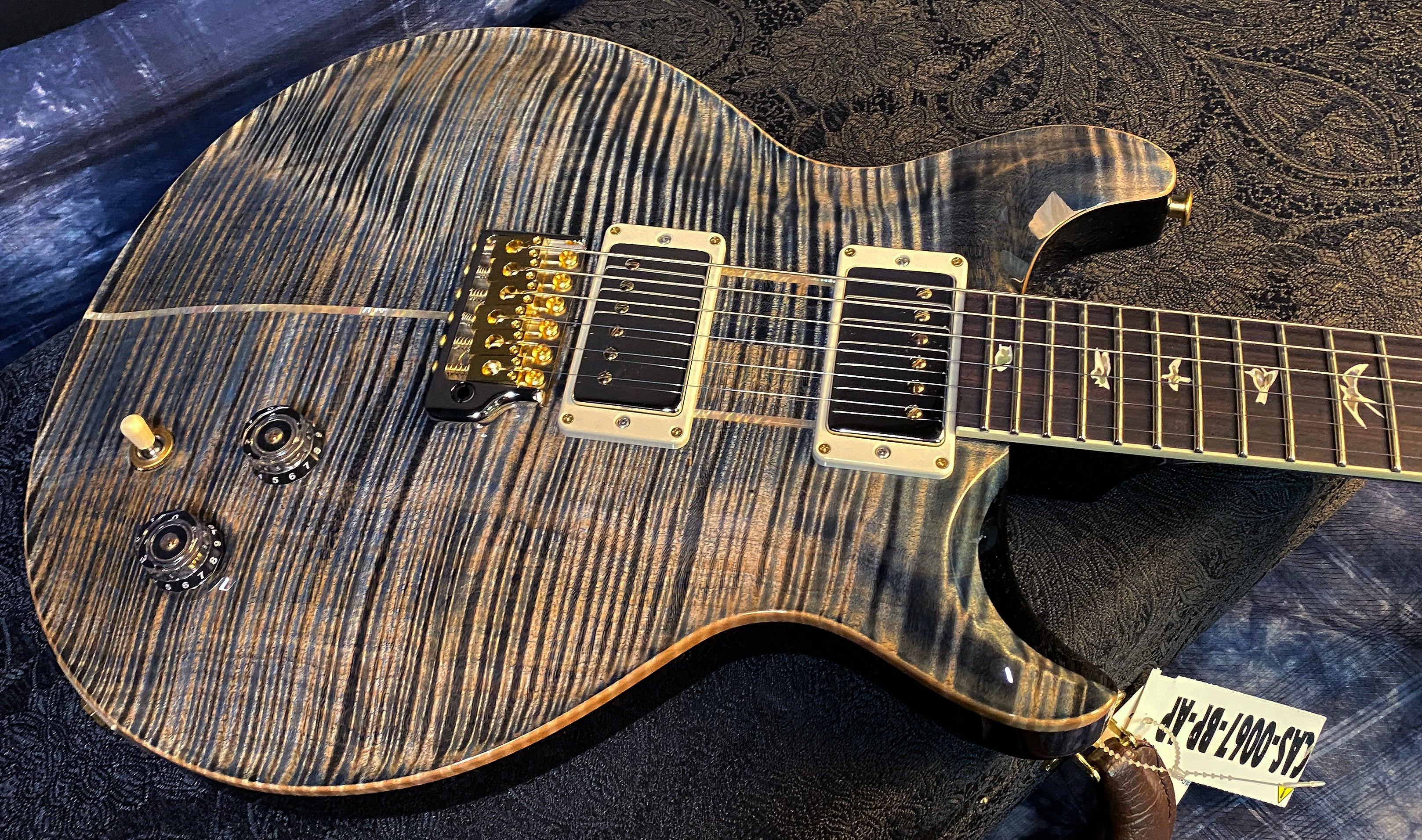 NEW! 2024 PRS Paul Reed Smith Santana Retro 10-Top - Faded Whale Blue - Authorized Dealer - 7.85 lbs - G03215